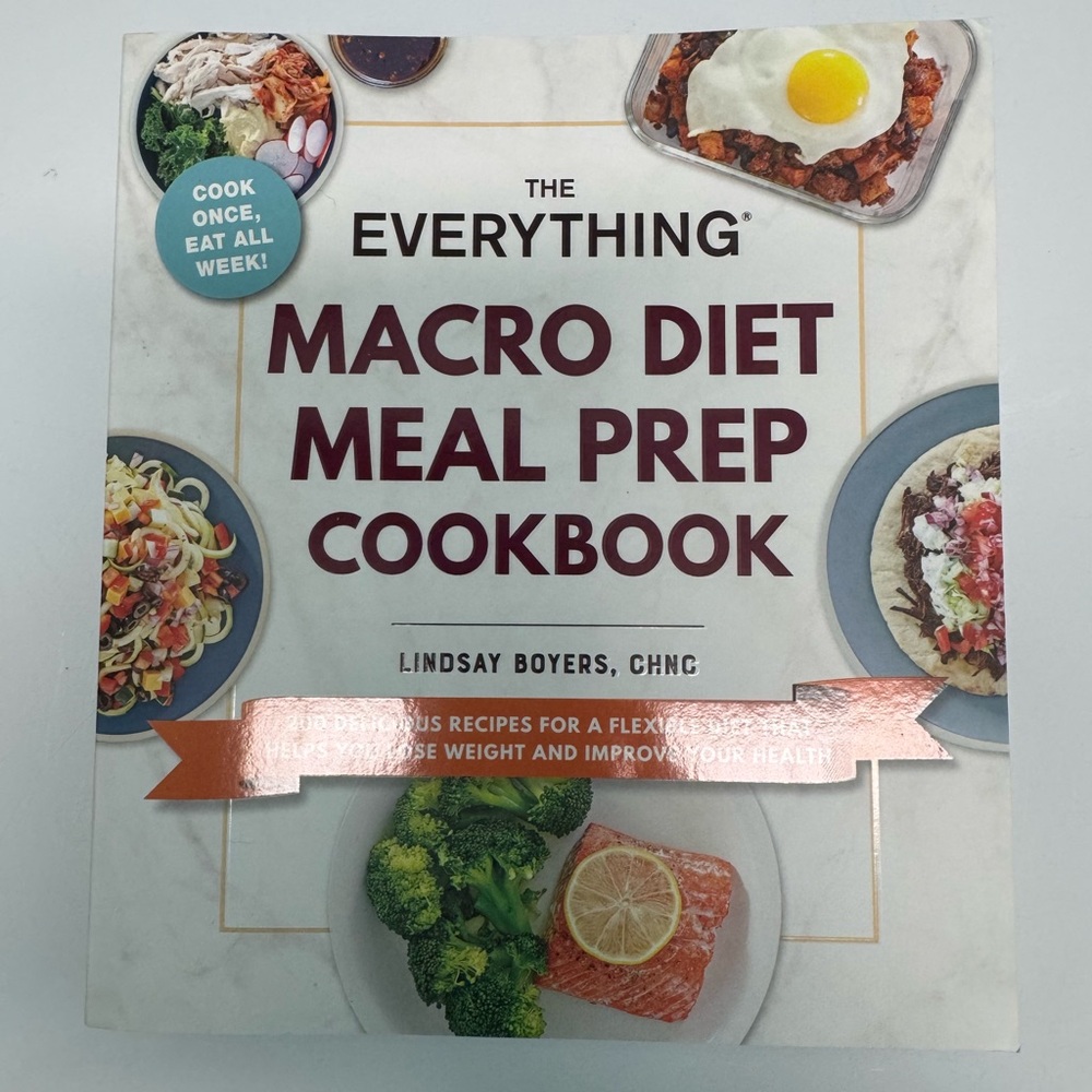 Macro Diet Meal Prep Cookbook